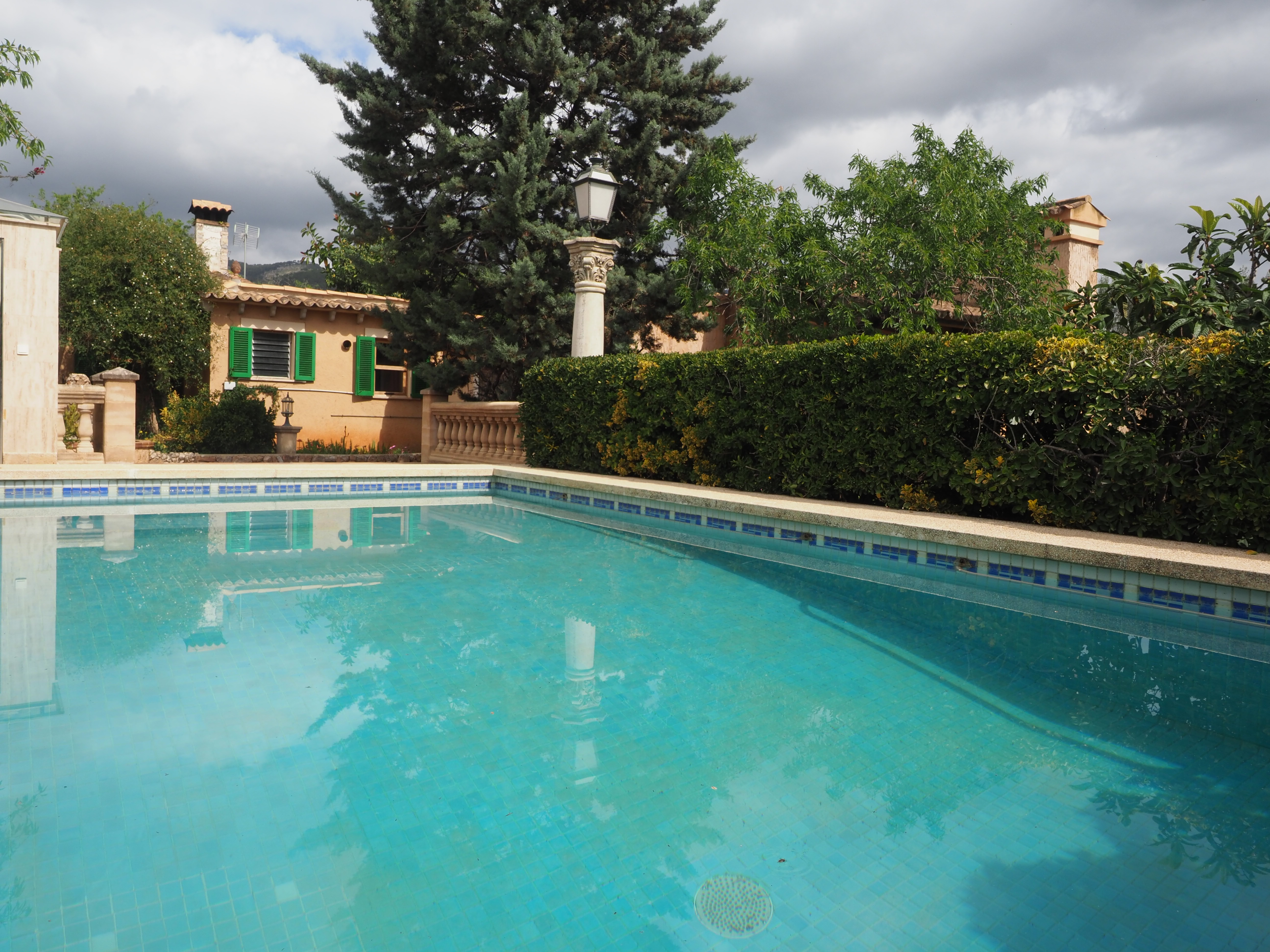 Rustic house (finca) near the village – Bunyola area – Santa Maria del Cami Majorca with pool, garden, fruit trees