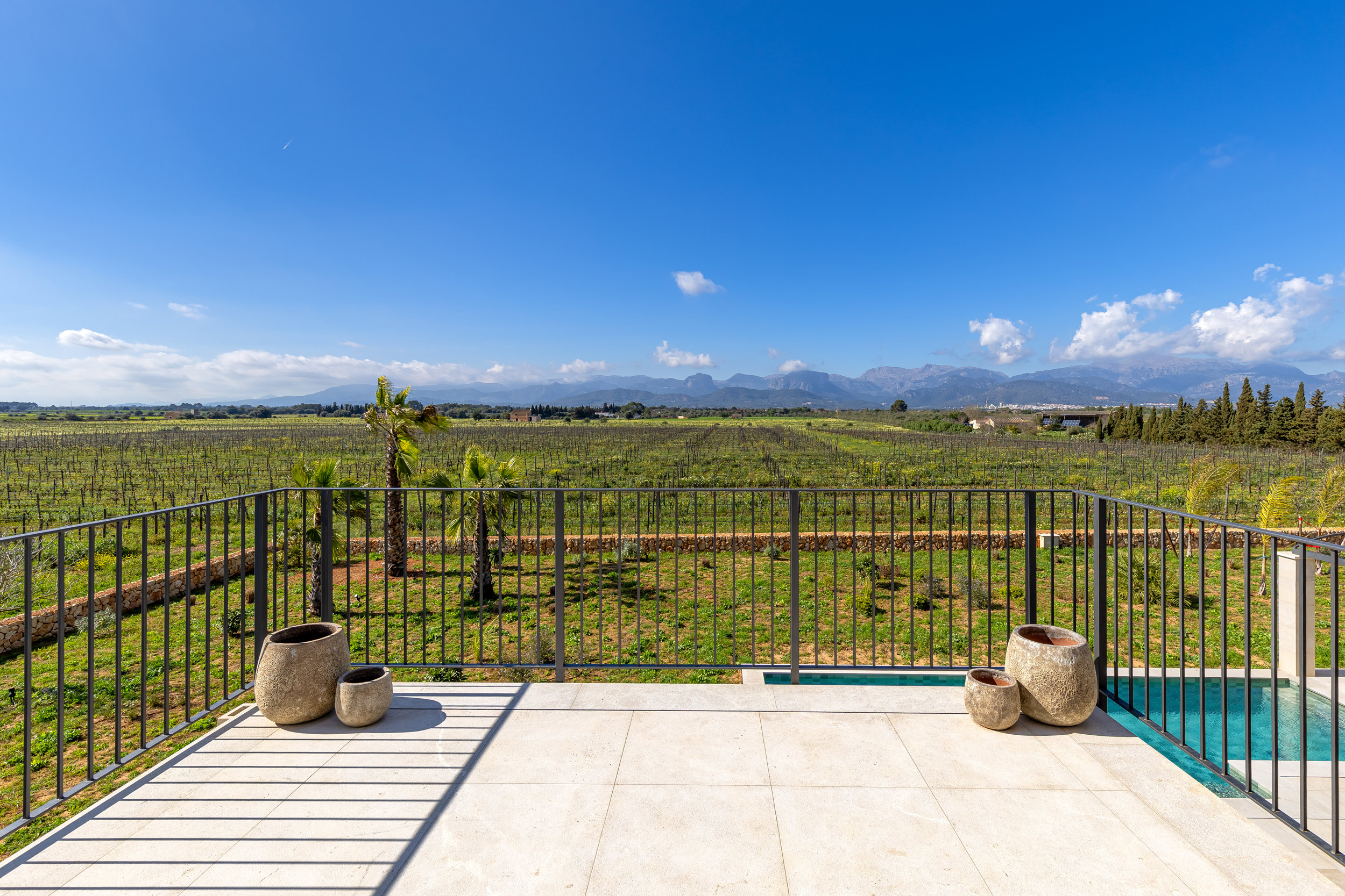 Newly built Finca in the vineyards